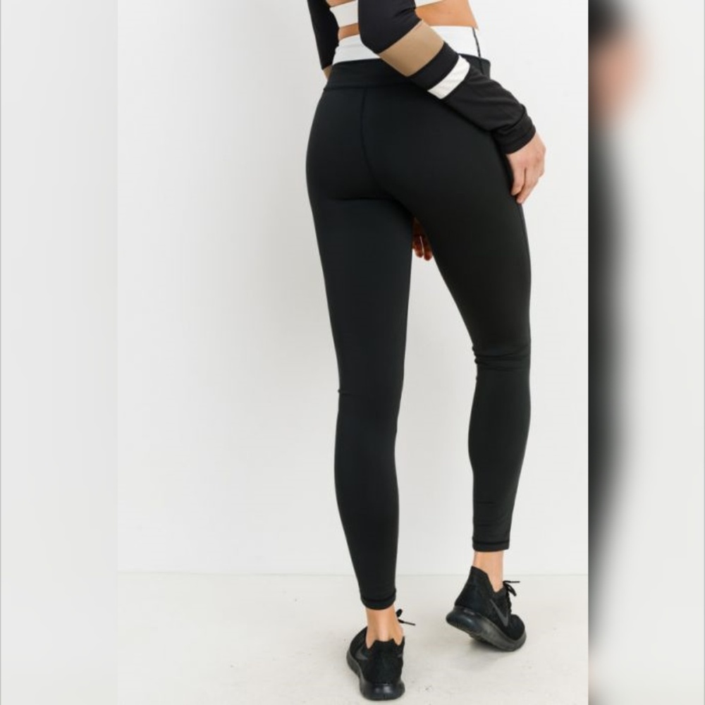 Half n Half Band Colorblock Highwaist Essential - Picture 6 of 7